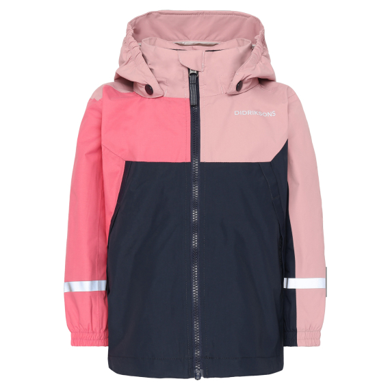 Didriksons Pilvi Kids Jacket Soft Pink in the group Clothes & Shoes / Clothing / Jackets / Rain Jackets at Sportfiskeprylar.se (505267801090r)