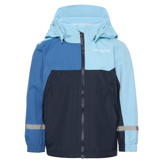 Didriksons Pilvi Kids Jacket Light Sea Blue in the group Clothes & Shoes / Clothing / Jackets / Rain Jackets at Sportfiskeprylar.se (505267G17090r)
