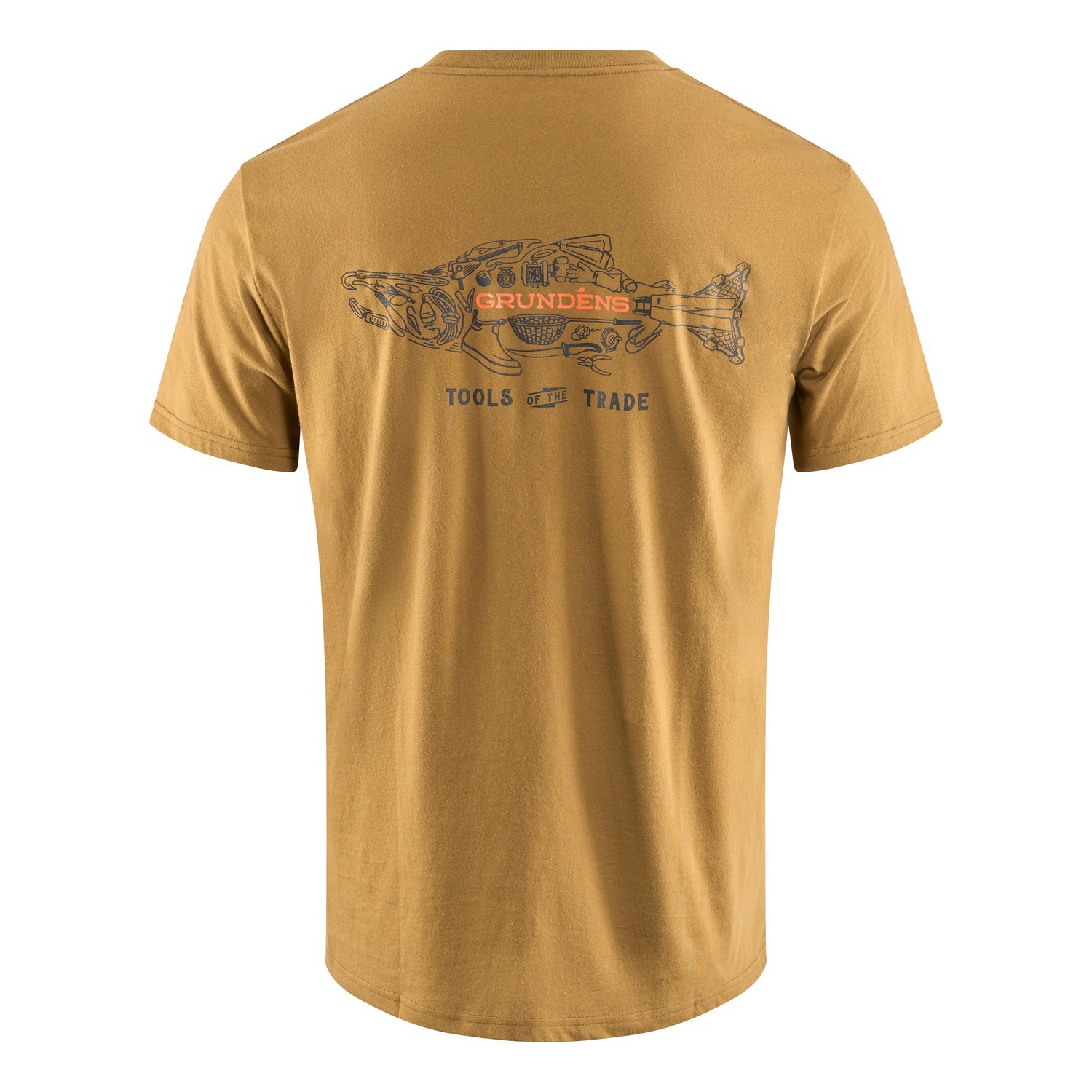 Grundéns Tools of the Trade SS T-Shirt Tobacco in the group Clothes & Shoes / Clothing / T-shirts at Sportfiskeprylar.se (50549-246-0013r)