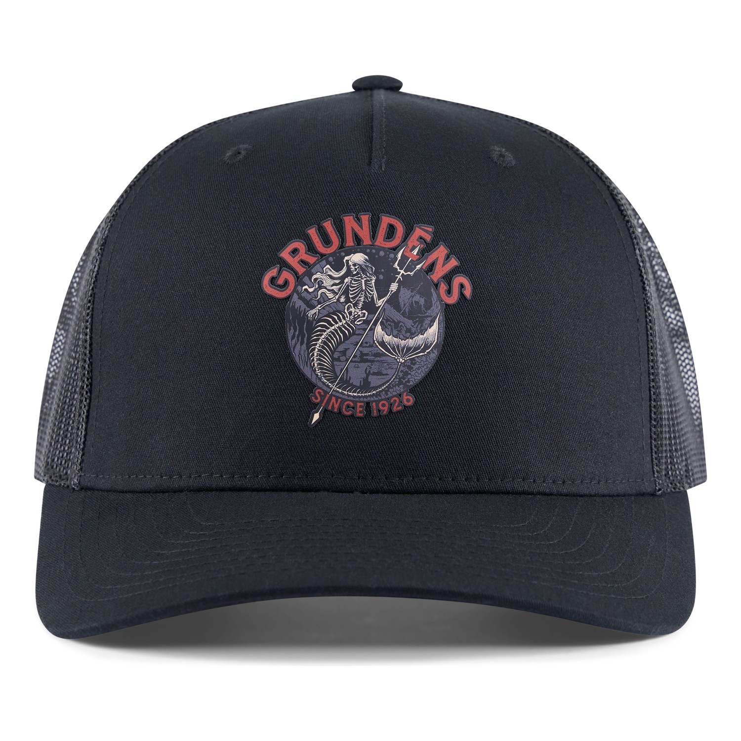 Grundéns Dead Reckoning Trucker Black in the group Clothes & Shoes / Caps & Headwear / Caps / Trucker Caps at Sportfiskeprylar.se (50551-001-0001)