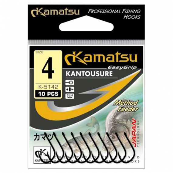 Kamatsu Hook Kantousure Method Feeder in the group Hooks & Terminal Tackle / Hooks / Specimen Hooks at Sportfiskeprylar.se (514200304r)