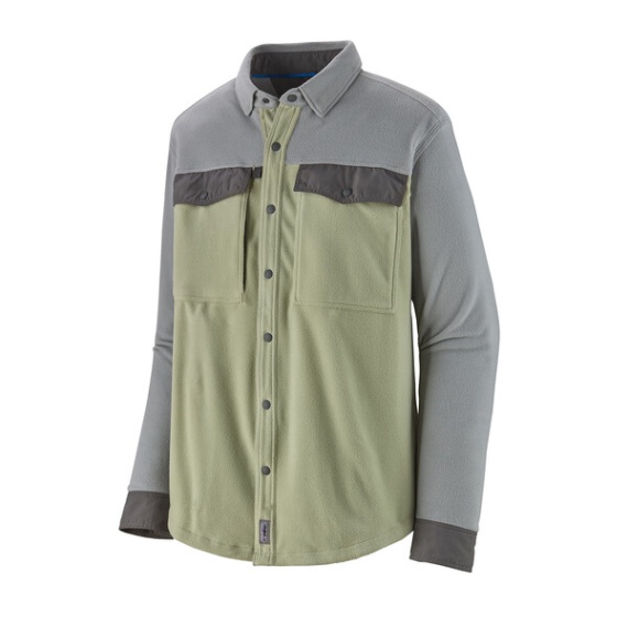 Patagonia M\'s L/S Early Rise Snap Shirt Salvia Green in the group Clothes & Shoes / Clothing / Shirts at Sportfiskeprylar.se (52225-SLVG-Sr)