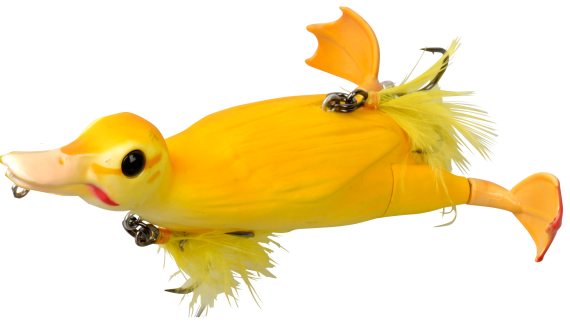 Savage Gear 3D Suicide Duck 105 10,5cm 28g 02-Yellow in the group Lures / Topwater Lures at Sportfiskeprylar.se (53731)