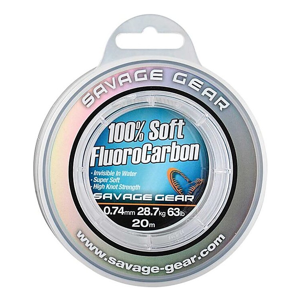 Savage Gear Soft Fluoro Carbon in the group Hooks & Terminal Tackle / Leaders & Leader Materials / Leader Materials / Leader Material Fluorocarbon at Sportfiskeprylar.se (54859r)