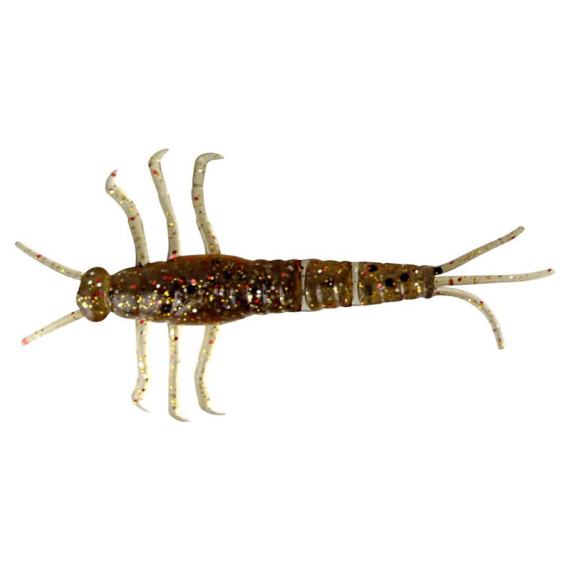 Savage Gear LB 3D PVC Mayfly 50mm Brown Glitter 8pcs in the group Lures / Softbaits / Craws & Creaturebaits / Creaturebaits at Sportfiskeprylar.se (55114)