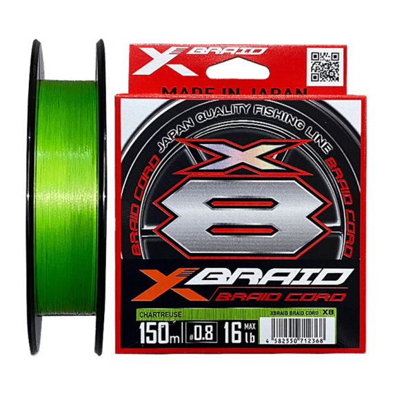 YGK X-Braid X8 Cord in the group Lines / Braided Lines at Sportfiskeprylar.se (55450362r)