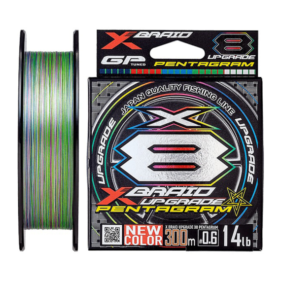 YGK X-Braid Upgrade X8 Pentagram in the group Lines / Braided Lines at Sportfiskeprylar.se (55450423r)