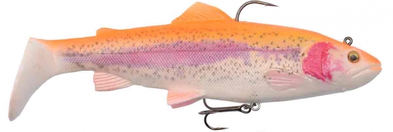 Savage Gear 4D Trout Rattle Shad 12.5cm 35g 02-Golden Albino in the group Lures / Swimbaits / Soft Swimbaits at Sportfiskeprylar.se (57406)