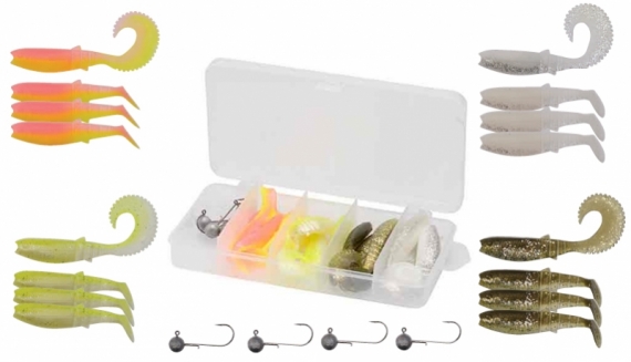 Savage Gear Cannibal Box Kit M 20pcs in the group Lures / Lure Kits at Sportfiskeprylar.se (57615)