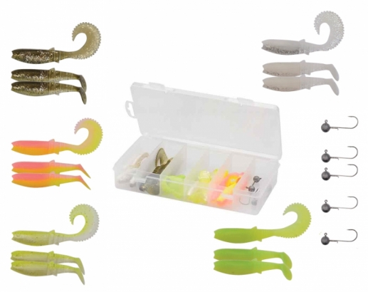 Savage Gear Cannibal Box Kit L 20pcs in the group Lures / Lure Kits at Sportfiskeprylar.se (57616)