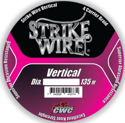 Strike Wire Vertical - 0,10mm/6kg 135m in the group Lines / Braided Lines at Sportfiskeprylar.se (60-E010-01355)