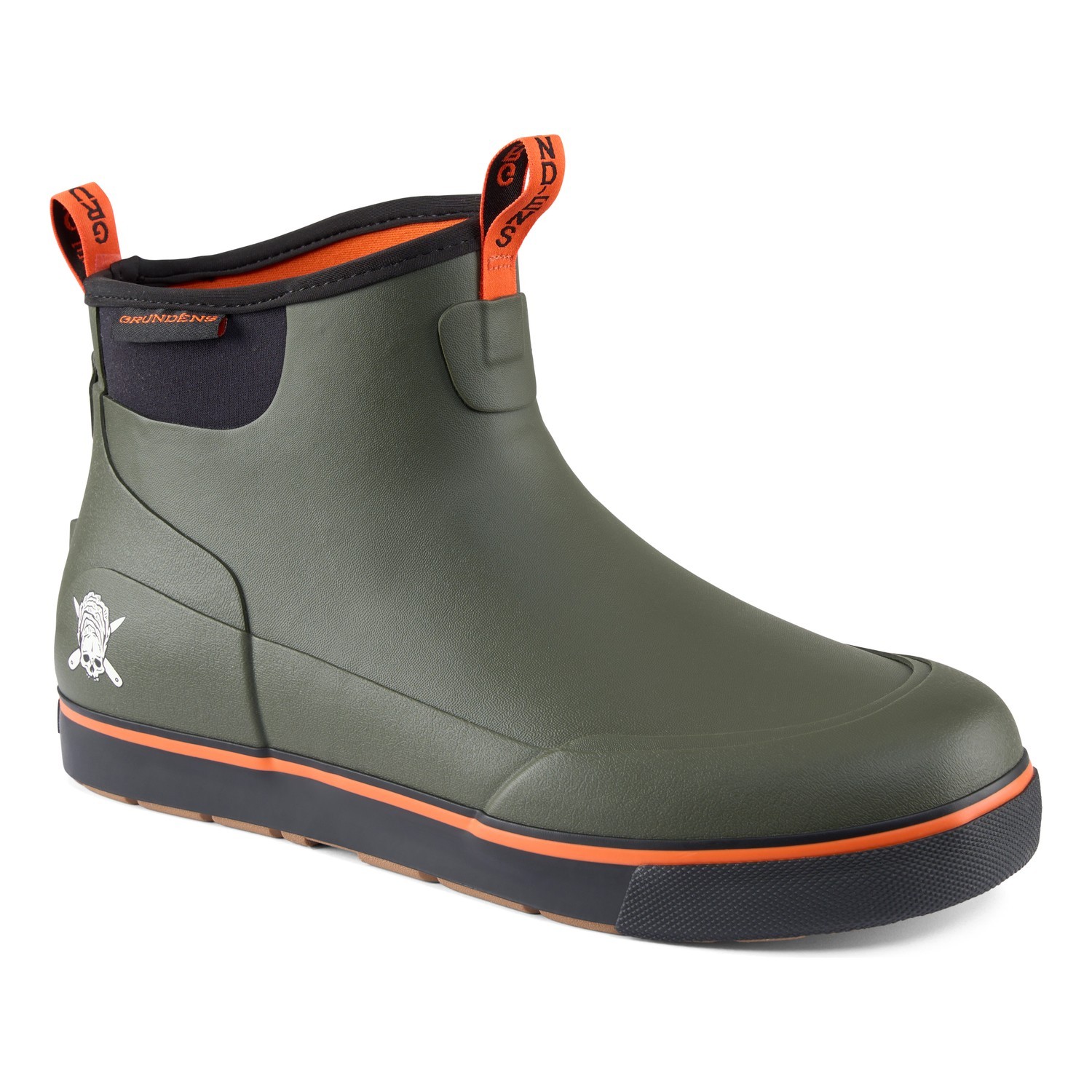 Grundéns Deck-Boss Ankle Boot Zero Shucks Green in the group Clothes & Shoes / Footwear / Wellingtons / Rubber Wellingtons at Sportfiskeprylar.se (60008-928-1008r)