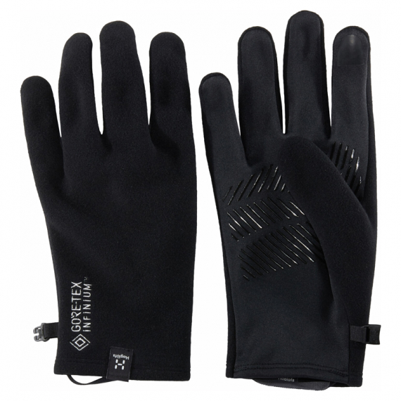 Haglöfs Bow Glove True Black in the group Clothes & Shoes / Clothing / Gloves at Sportfiskeprylar.se (6044412C5665r)