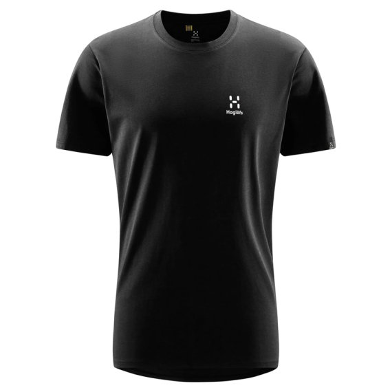 Haglöfs Camp Tee Men True Black Solid in the group Clothes & Shoes / Clothing / T-shirts at Sportfiskeprylar.se (6065142VT020r)
