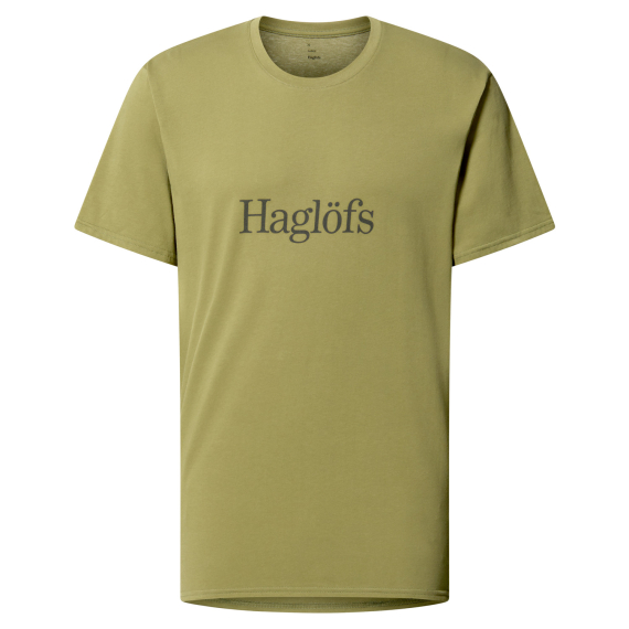 Haglöfs Outsiders Tee Men Olive Green in the group Clothes & Shoes / Clothing / T-shirts at Sportfiskeprylar.se (6076594VY015r)