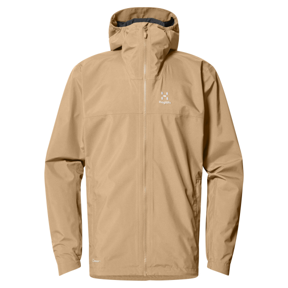 Haglöfs Korp Proof Jacket Men Oak Brown in the group Clothes & Shoes / Clothing / Jackets / Rain Jackets at Sportfiskeprylar.se (6079585SA015r)
