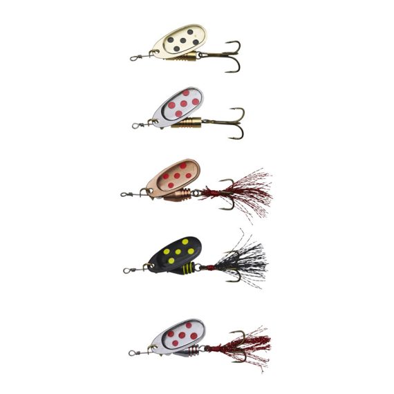 DAM/R.T Spinner Pack 7g Inc. Box 5pc in the group Lures / Inline Spinners at Sportfiskeprylar.se (61436)