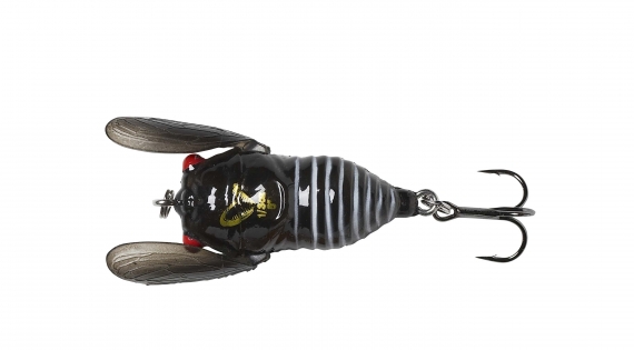 Savage Gear 3D Cicada 33mm 3,5g Floating, Black in the group Lures / Topwater Lures at Sportfiskeprylar.se (61987)