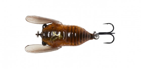 Savage Gear 3D Cicada 33mm 3,5g Floating, Brown in the group Lures / Topwater Lures at Sportfiskeprylar.se (61988)