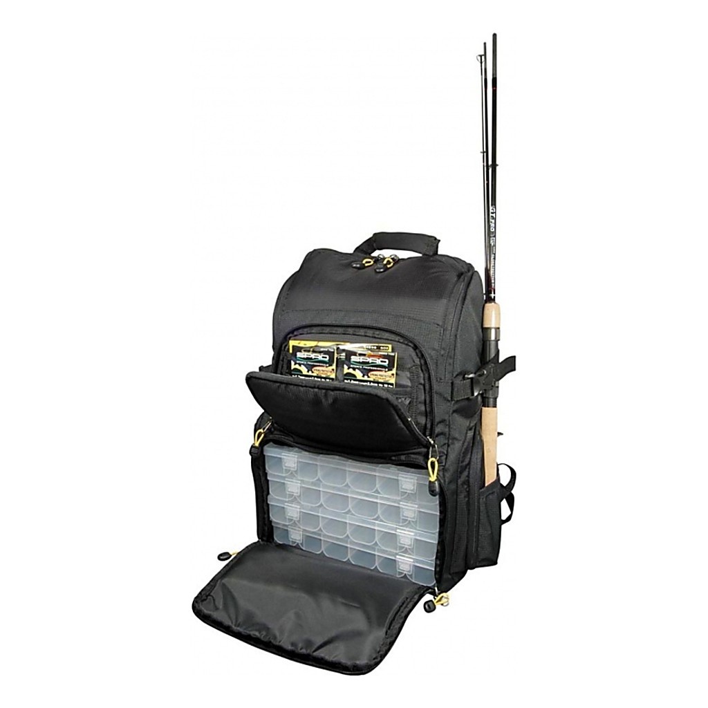 Spro Back Pack incl. 4 boxes in the group Fishing methods / Ice Fishing / Storage / Backpacks at Sportfiskeprylar.se (6203500)