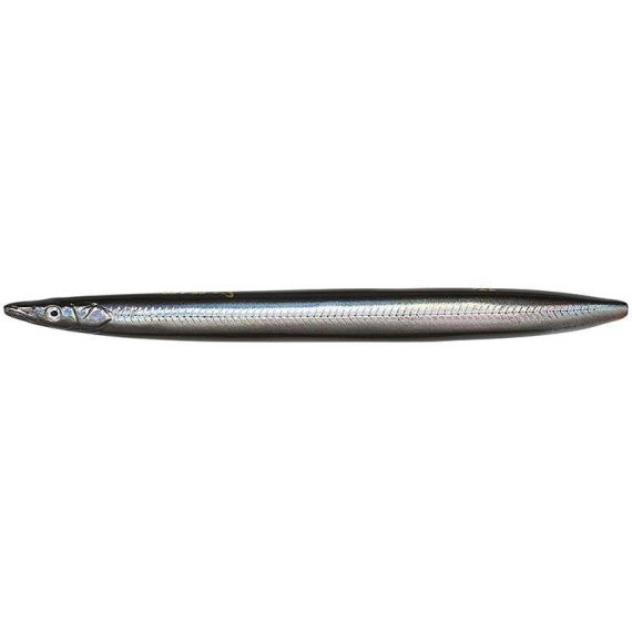 Savage Gear Line Thru Sandeel 110mm 15g 04-Black Silver in the group Lures / Sea Trout Lures & Coastal Wobblers / Coastal Wobblers at Sportfiskeprylar.se (62185)