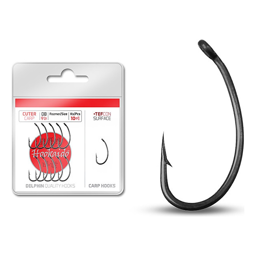 Delphin Hooks Cuter Tefcon 10+1-pack in the group Hooks & Terminal Tackle / Hooks / Specimen Hooks at Sportfiskeprylar.se (622720004r)