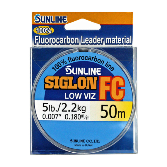 Sunline Siglon FC 100% Clear 50m in the group Hooks & Terminal Tackle / Leaders & Leader Materials / Leader Materials / Leader Material Fluorocarbon at Sportfiskeprylar.se (63159856r)