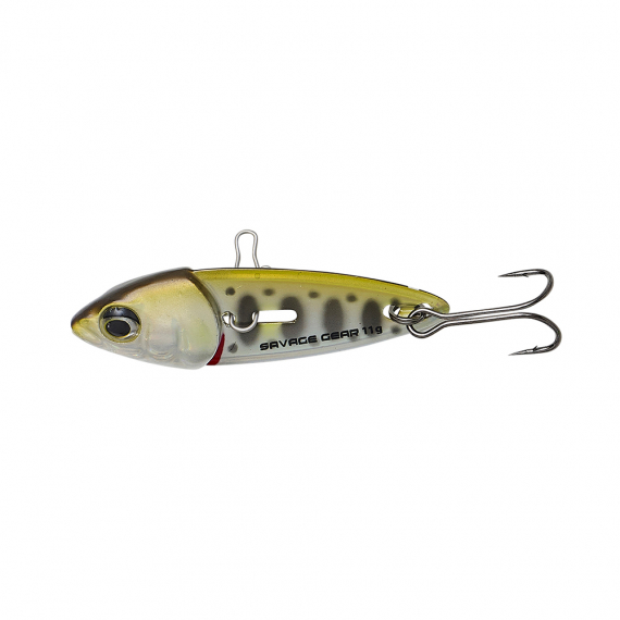 Savage Gear Switch Blade Minnow 5cm 11g Green Silver Ayu in the group Lures / Lipless Crankbaits at Sportfiskeprylar.se (63741)