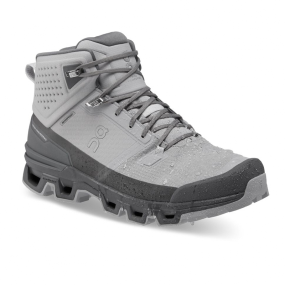 On Cloudrock 2 Waterproof Alloy/Eclipse in the group Clothes & Shoes / Footwear / Boots / Hiking Boots at Sportfiskeprylar.se (6398612ALLECL85r)