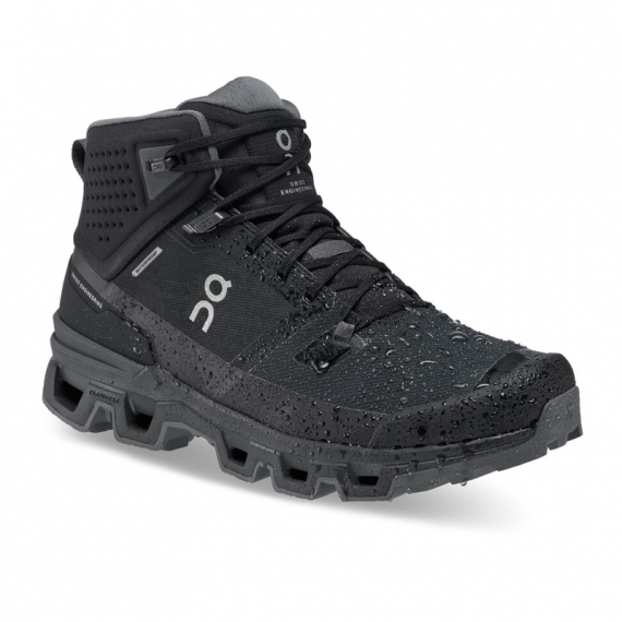 On Cloudrock 2 Waterproof Black/Eclipse in the group Clothes & Shoes / Footwear / Boots / Hiking Boots at Sportfiskeprylar.se (6398613BLAECL85r)