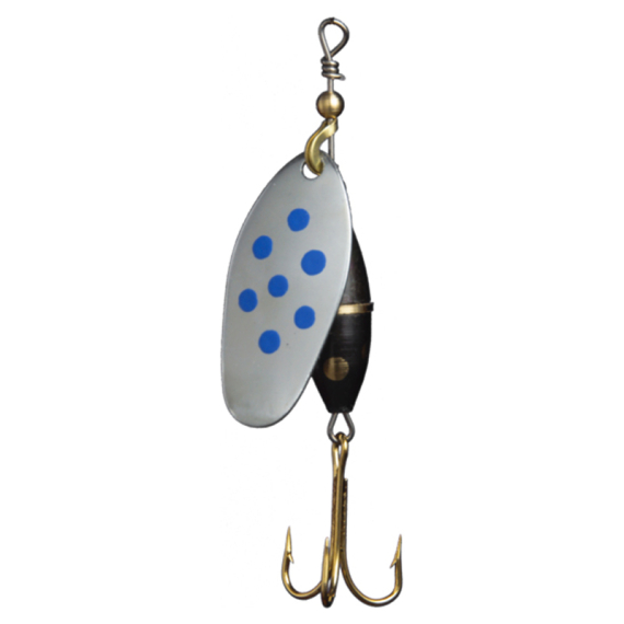Myran Panter 7g - Silv/Blue/Dotted in the group Lures / Inline Spinners at Sportfiskeprylar.se (6482-18)