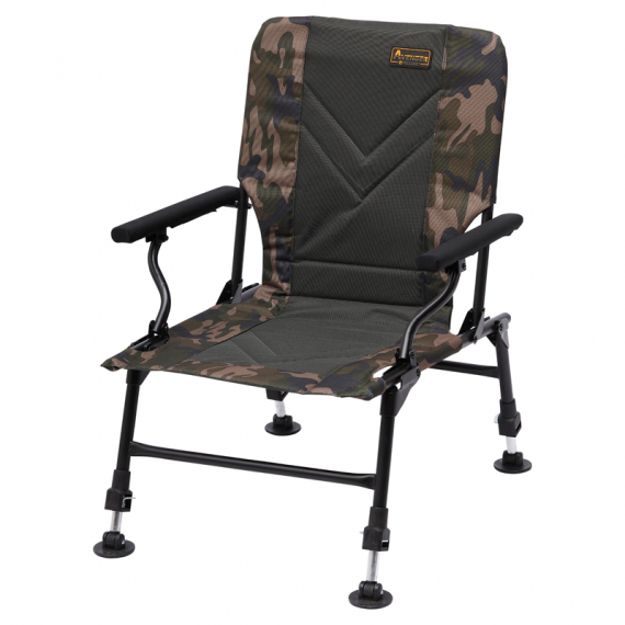 Prologic Avenger Relax Camo Chair W/Armrests & Covers in the group Outdoor / Tents & Tent Furniture / Chairs & Tables / Chairs at Sportfiskeprylar.se (65047)
