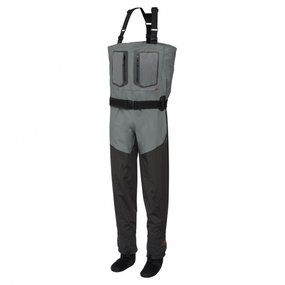 Scierra Yosemite 30.000 Chest Stockingfoot Grey/Dark Grey in the group Clothes & Shoes / Waders & Wading Equipment / Waders at Sportfiskeprylar.se (65476r)