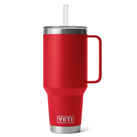 Yeti Rambler 42 Oz Straw Mug - Rescue Red in the group Outdoor / Camp Kitchen & Utensils / Thermoses / Thermos Mugs at Sportfiskeprylar.se (70000003363)
