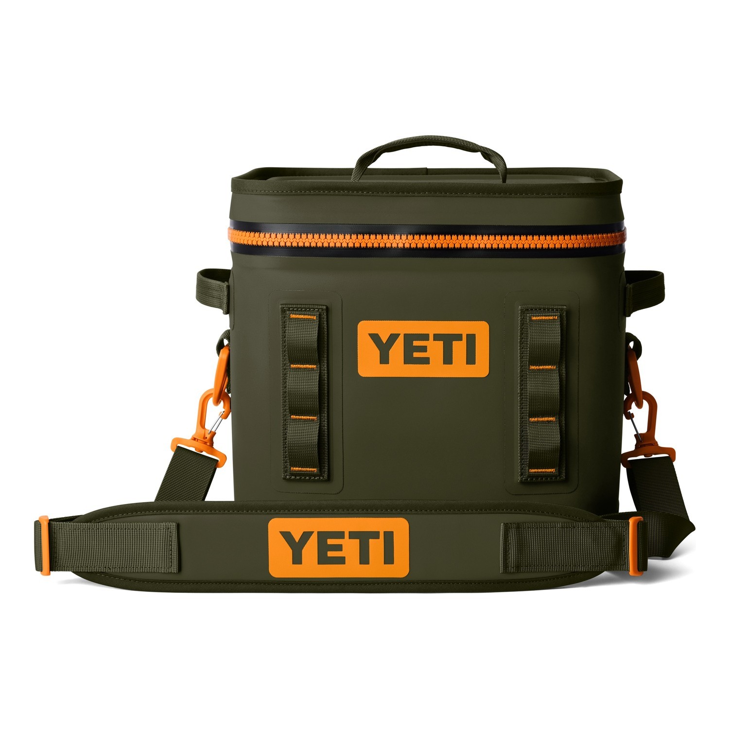 Yeti Eu Hopper Flip 12 - Olive/King Crab Orange in the group Storage / Coolers & Cooler Bags / Cooler Bags at Sportfiskeprylar.se (70000007109)