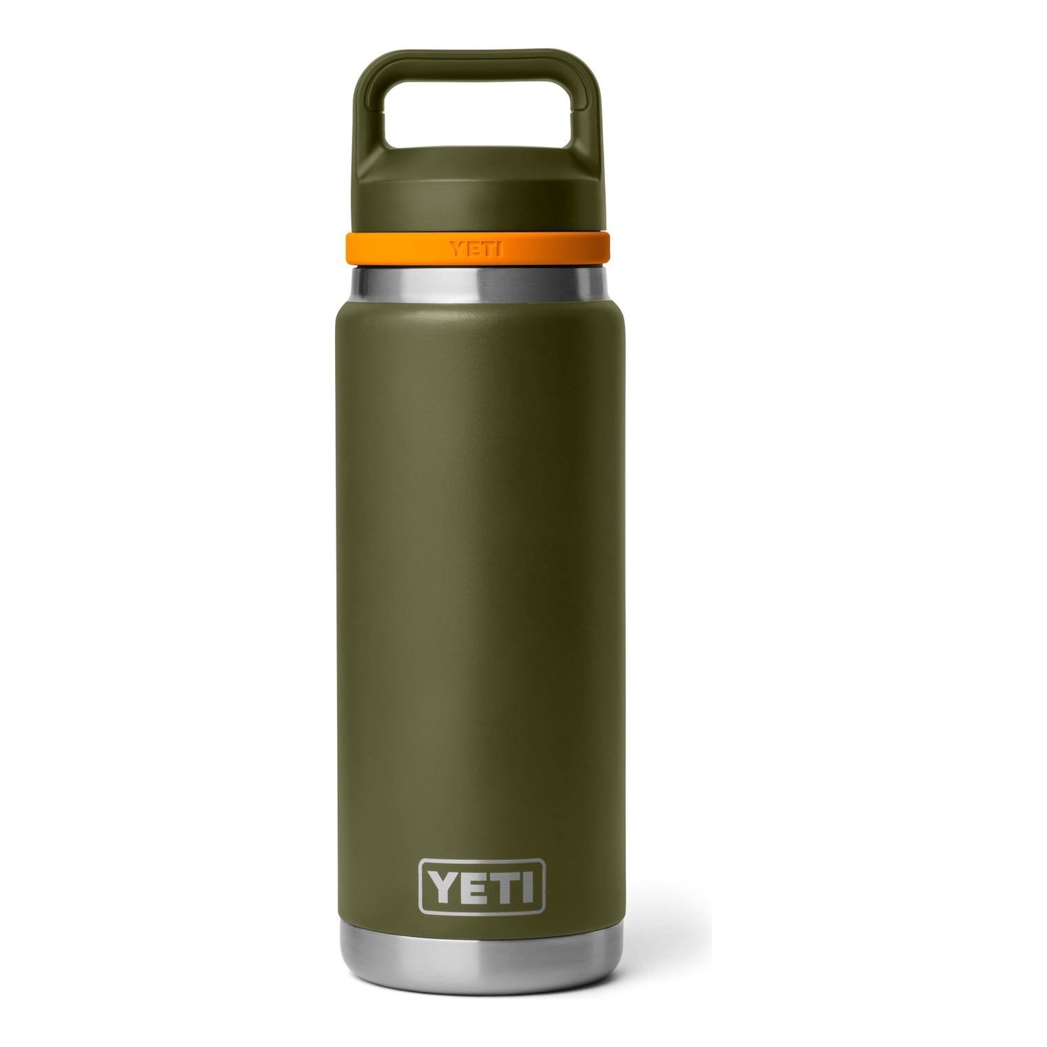 Yeti Rambler 26 Oz C Bottle Chug - Olive/King Crab Orange in the group Outdoor / Camp Kitchen & Utensils / Thermoses / Thermos at Sportfiskeprylar.se (70000007246)
