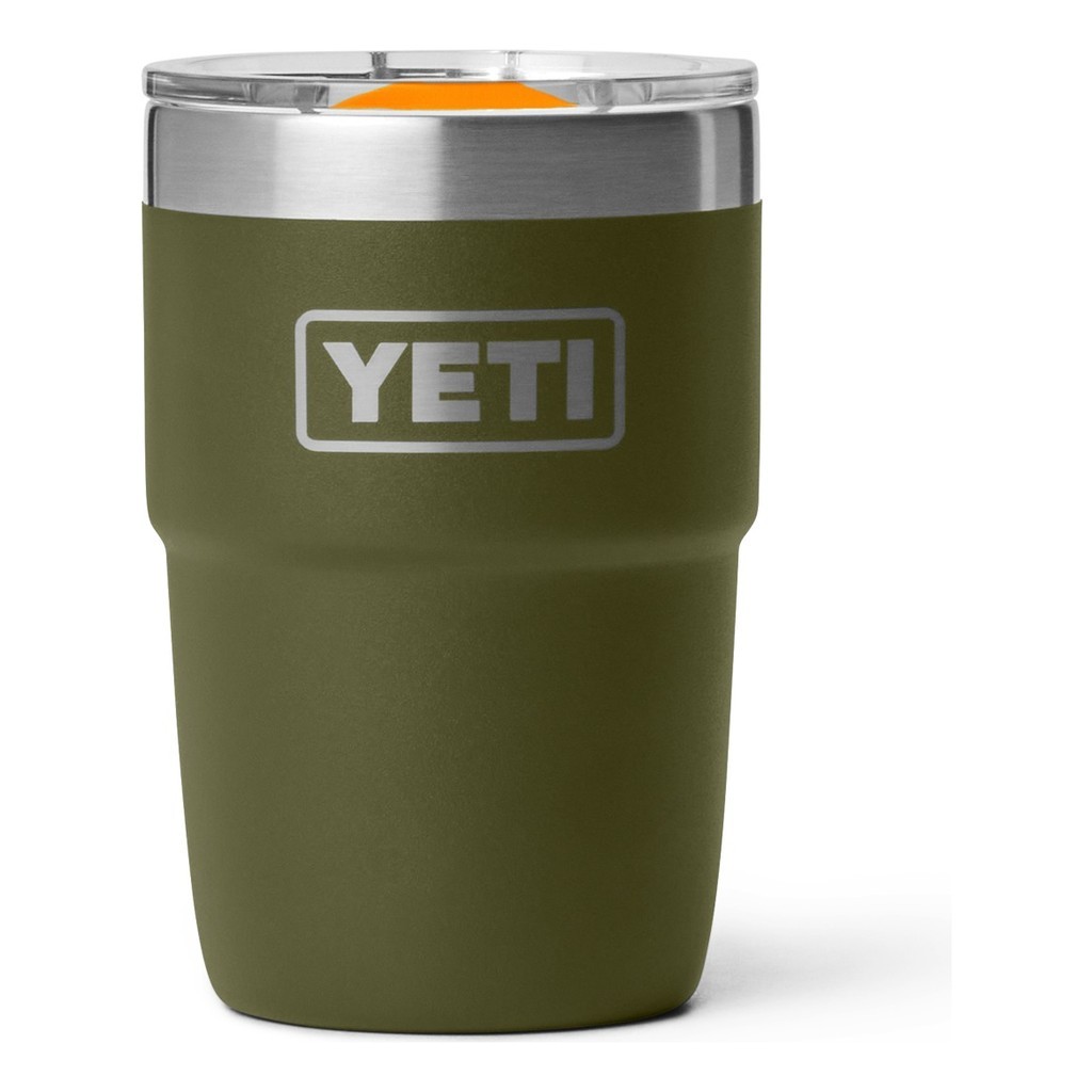 Yeti Rambler 8 Oz Cl Cup Ms - Olive/King Crab Orange in the group Outdoor / Camp Kitchen & Utensils / Thermoses / Thermos Mugs at Sportfiskeprylar.se (70000007249)