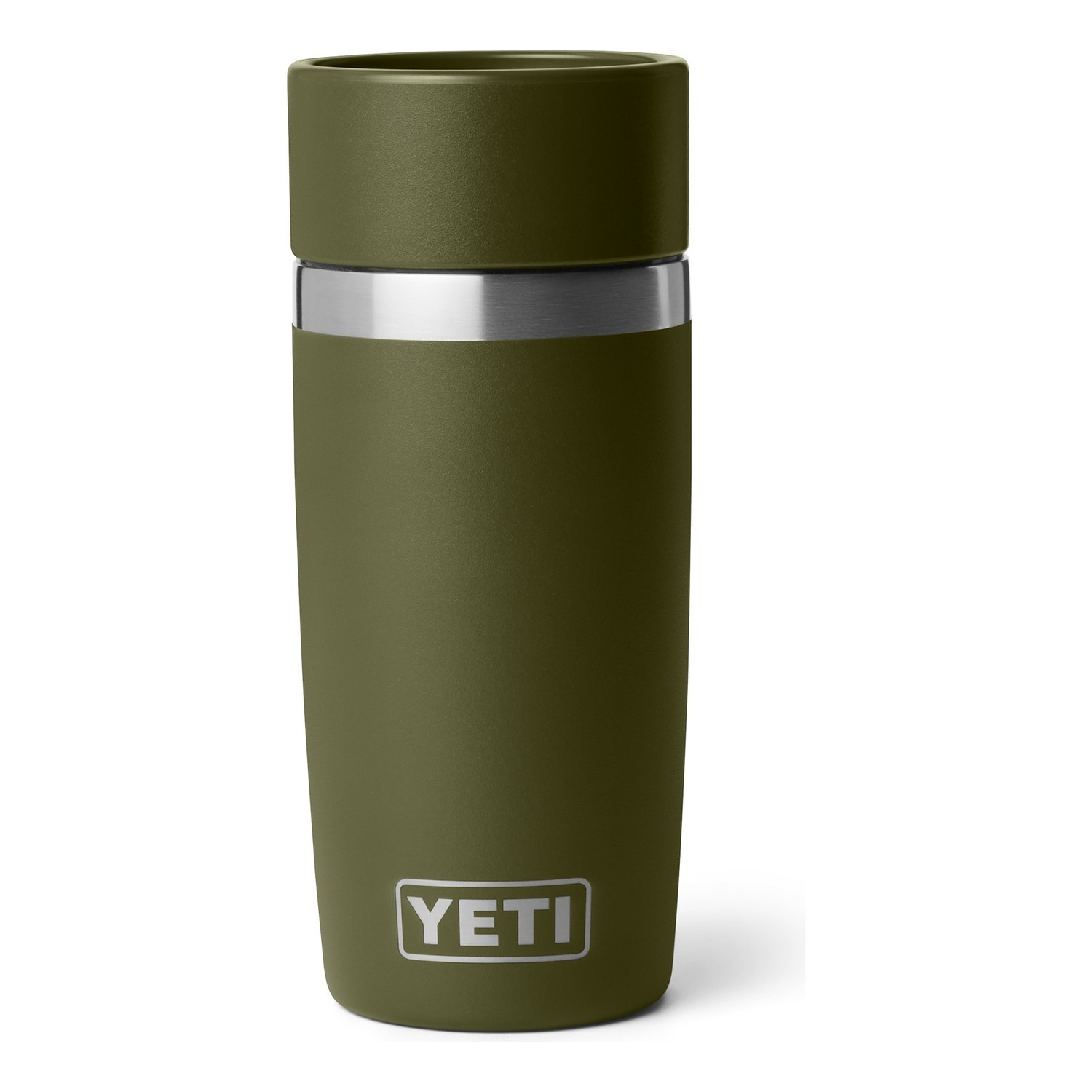 Yeti Rambler 12 Oz Travel Bottle - Olive/King Crab Orange in the group Outdoor / Camp Kitchen & Utensils / Thermoses / Thermos Mugs at Sportfiskeprylar.se (70000007252)