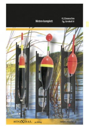Komplett metrev 0,22mm/5g/krokstl 8 in the group Hooks & Terminal Tackle / Float Fishing Kits / Ready Tied Pole Rigs at Sportfiskeprylar.se (7051)