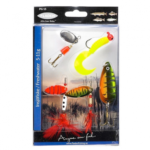 Fladen Perch 5pcs in the group Lures / Lure Kits / Lure Kits Perch at Sportfiskeprylar.se (7070)