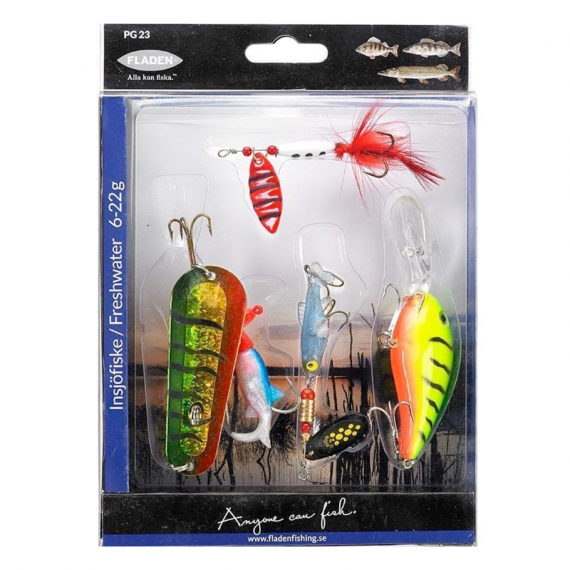 Fladen Pike 5pcs in the group Lures / Lure Kits / Lure Kits Pike at Sportfiskeprylar.se (7071)