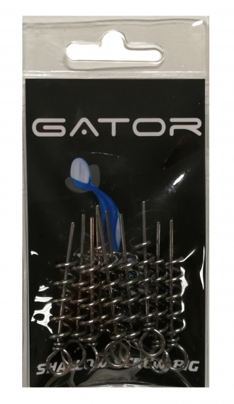 Gator Big Shallow Screw 10-Pack in the group Hooks & Terminal Tackle / Stingers & Stinger Accessories / Stinger Accessories at Sportfiskeprylar.se (70GATOR)