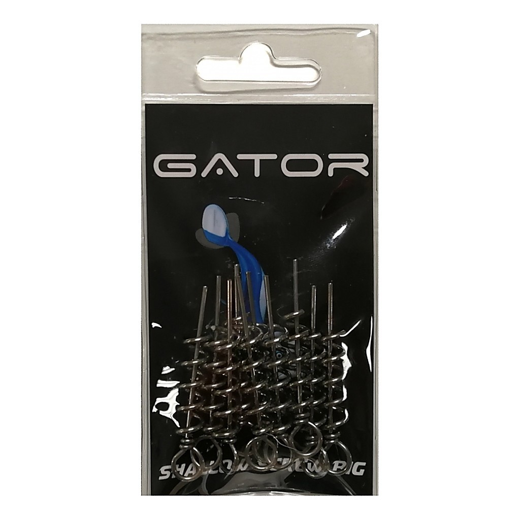 Gator Big Shallow Screw 10-Pack in the group Hooks & Terminal Tackle / Stingers & Stinger Accessories / Stinger Accessories at Sportfiskeprylar.se (70GATOR)