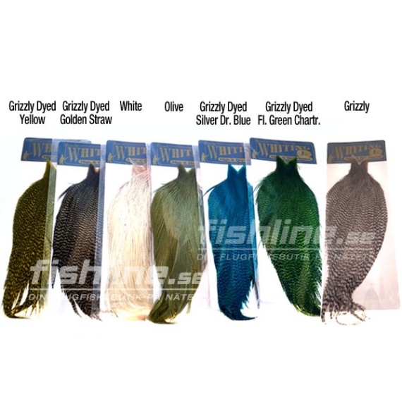 Whiting High & Dry Hackle Cape - WD/Orange in the group Hooks & Terminal Tackle / Fly Tying / Fly Tying Material / Feathers & Capes / Capes & Saddles at Sportfiskeprylar.se (71801251)