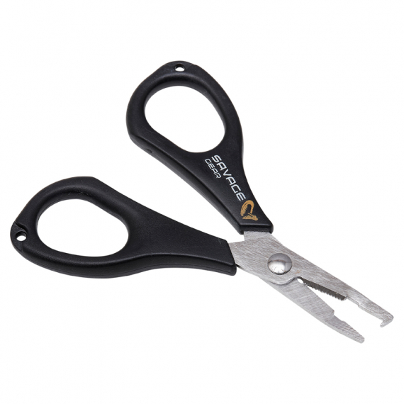 Savage Gear Braid And Splitring Scissor in the group Tools & Accessories / Pliers & Scissors / Line Cutters & Scissors at Sportfiskeprylar.se (71893)