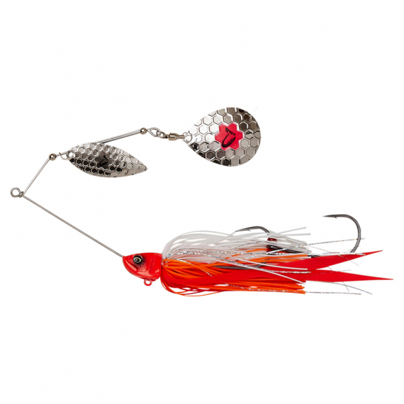 Savage Gear Da\'Bush Spinnerbait 18cm 42g Sinking - Red Head Silver in the group Lures / Spinnerbaits at Sportfiskeprylar.se (72619)