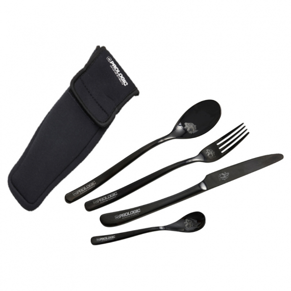 Prologic Blackfire Cutlery Set in the group Outdoor / Camp Kitchen & Utensils / Cutlery & Accessories at Sportfiskeprylar.se (72738)