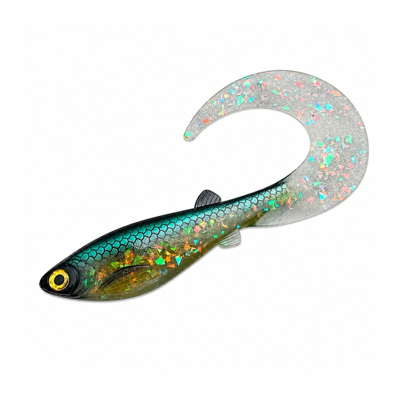 ULM Gigabite V2 Curly 20cm, 62g in the group Lures / Softbaits / Pike Softbaits at Sportfiskeprylar.se (7350186110011r)