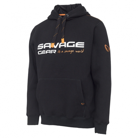 Savage Gear Cosmo Hoodie, Black Ink in the group Clothes & Shoes / Clothing / Sweaters / Hoodies at Sportfiskeprylar.se (73697r)