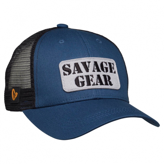 Savage Gear Logo Badge Cap, Teal Blue in the group Clothes & Shoes / Caps & Headwear / Caps / Trucker Caps at Sportfiskeprylar.se (73712)
